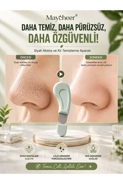 Maycheer Siyah Nokta Temizleyici Aplikatör Akne Temizleyici Gözenek Sıkılaştı...