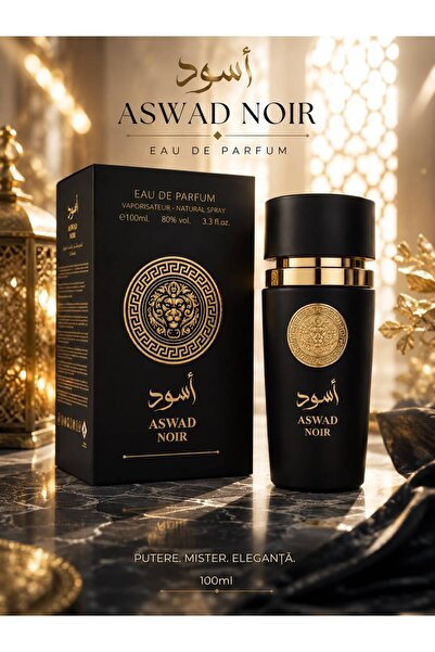 Aswad Parfum Arabesc NOIR Eau de Parfum 100 ml – Parfum Bărbătesc Oriental Pr...