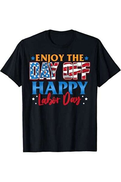 45 BPM استمتع بطباعة تي شيرت "Enjoy The Off Happy Labor Day" المثالي للعمل في...