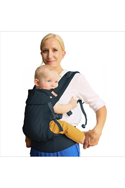BECO Marsupiu pentru bebeluși CARRIERS Gemini negru