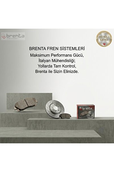 Brenta Sinter BR 4056 Arka Fren Balatası HUSABERG TE 250 (2011-2014)