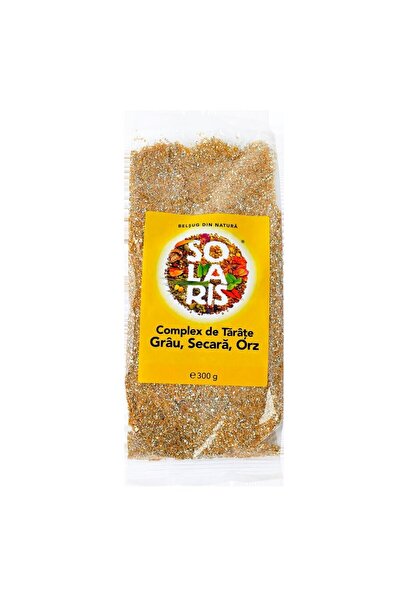 SOLARIS Complex de tărâțe de grâu, secară și orz, 300 g – Amestec bogat în fi...