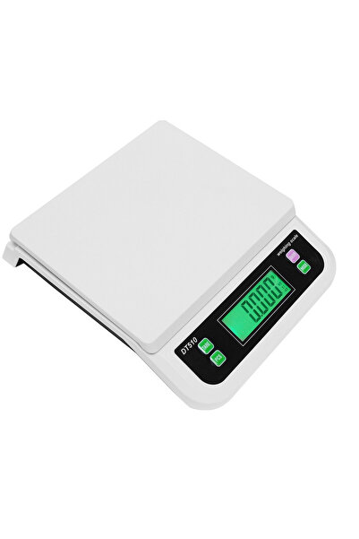 OEM Ψηφιακή Ζυγαριά Κουζίνας 1gr/30kg Λευκή DT-510