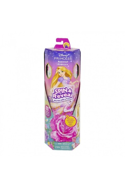 mattel Κούκλα Ραπουνζέλ Disney Princess Περιστρεφόμενη με Αποκαλυπτικό Σχέδιο...