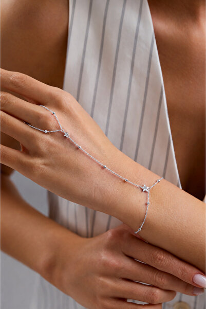 Minamis Silver Taşlı Yıldızlı Şahmeran