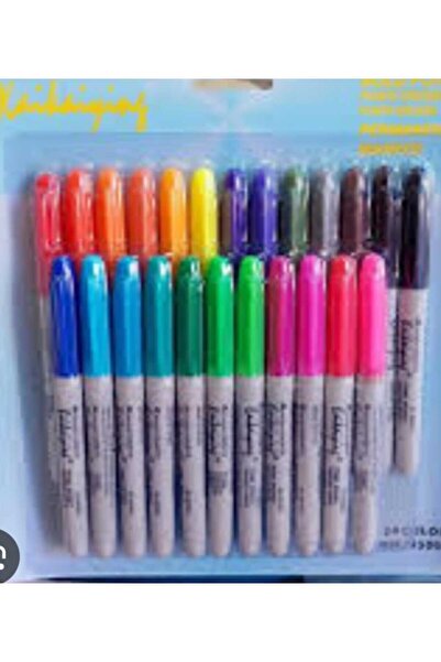 NO BRAND Kaikaiying 24 color permanent marker
