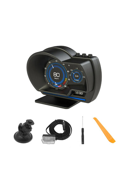 OEM Ψηφιακή TFT Οθόνη Ενδείξεων Αυτοκινήτου OBD2 HUD Ταχύμετρο, Στροφόμετρο, ...