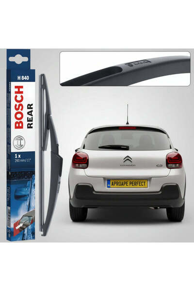 Bosch Πίσω Υαλοκαθαριστήρας για Citroën C3 III [B618] 2016+ |   H840 290mm
