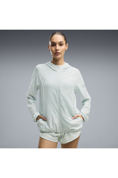 Puma Jachetă țesută imprimată Run Velocity pentru femei