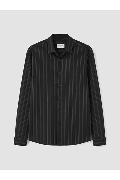 LC Waikiki Esvab • Modern & Distinctive Slim Fit Striped Men's Shirt