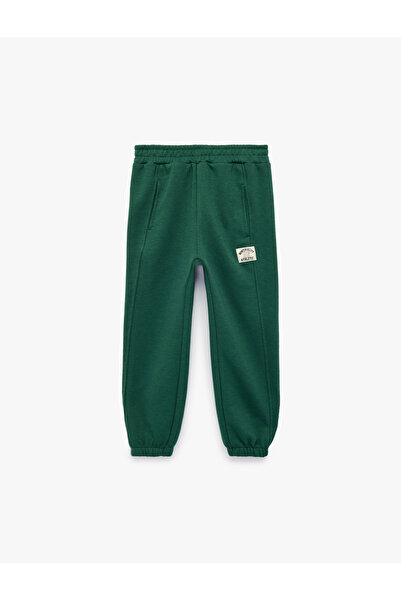 Koton Cotton Pocket Detailed Oversize Jogger Sweatpants with Elastic Waistband