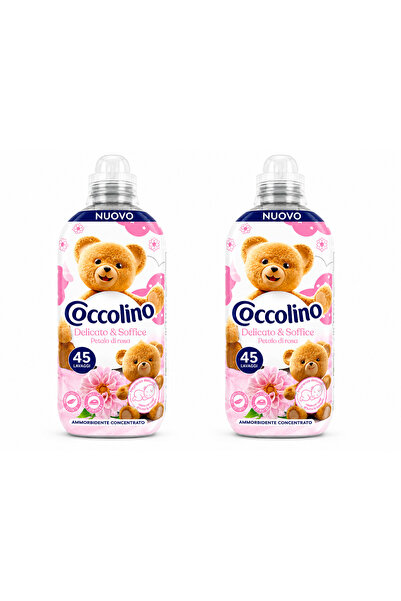 Coccolino Delicato & Soffice Gül Yaprağı Kokulu Konsantre Çamaşır Yumuşatıcıs...