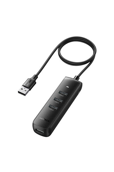 Ugreen Adaptor Hub Splitter USB 4x USB pentru Laptop Computer Cablu 0.25 M