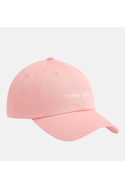 Tommy Hilfiger Jeans Linear Logo Cap Pink (AW0AW15845-TIC) Women