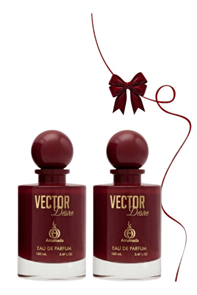 Arruinada قطعتان من عطر فيكتور ديزاير الأحمر 100 مل