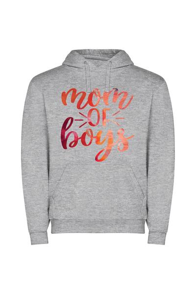 iLovePrints Blooming Boys: Captivating Motherhood Φούτερ με κουκούλα σε χρώμα...