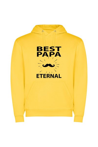 iLovePrints Papa's Prime Mustache: High-Quality Poster Φούτερ με κουκούλα σε ...
