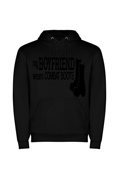 iLovePrints Fashionable Combat Friendship: Inspired Φούτερ με κουκούλα σε χρώ...