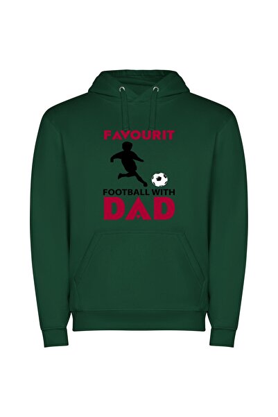 iLovePrints Artistic Fusion: Black & Red Soccer Φούτερ με κουκούλα σε χρώμα Π...