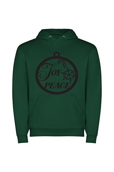 iLovePrints Elegant Festive Ornament: Transcendent Φούτερ με κουκούλα σε χρώμ...