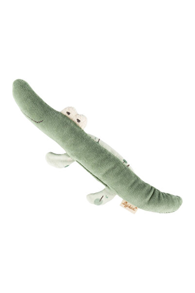Sigikid Primul crocodil de pluș cu zornăitoare pentru copii, jucărie distractivă