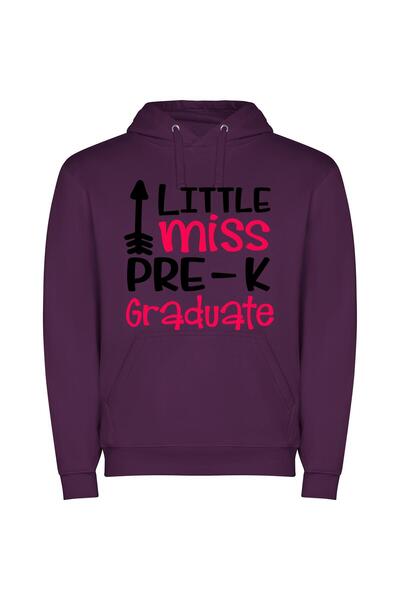 iLovePrints Future Grad in Handwriting Φούτερ με κουκούλα σε χρώμα Μωβ