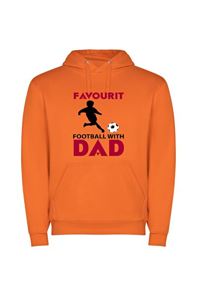iLovePrints Artistic Fusion: Black & Red Soccer Φούτερ με κουκούλα σε χρώμα Π...