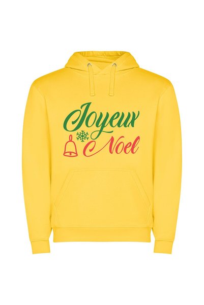 iLovePrints Cheerful Holiday Illustrator Delights Φούτερ με κουκούλα σε χρώμα...