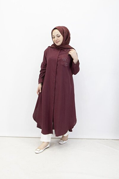 Armine TREND 477-1 Long Lyocell Fabric Tunic