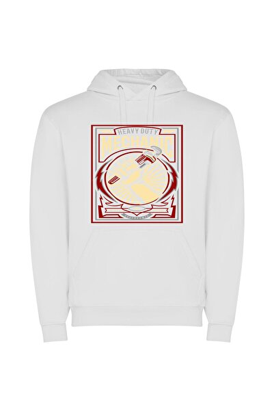 iLovePrints Glamorous Star Wars Revival Φούτερ με κουκούλα σε χρώμα Λευκό