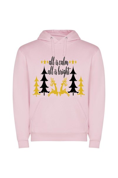 iLovePrints Serene Glow Φούτερ με κουκούλα σε χρώμα Ροζ