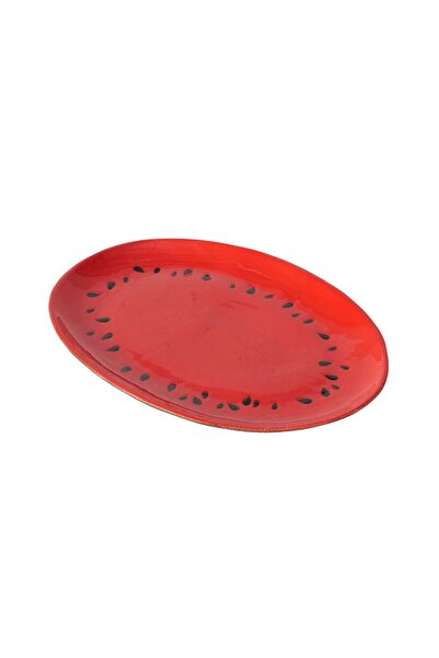 Boltze Platou de servire 27,5 x 20 cm din porțelan Melone