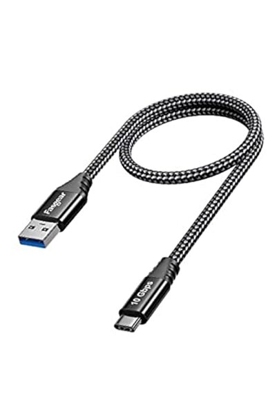 Fasgear كابل USB C بطول 4.9 قدم - سلك USB A إلى Type C 3.2 Gen 2 مجدول بسرعة ...