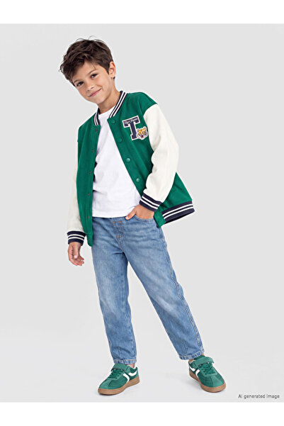LC Waikiki Rmz Gi̇yi̇m Farkiyla Loose Fit Boys' Jean Pants