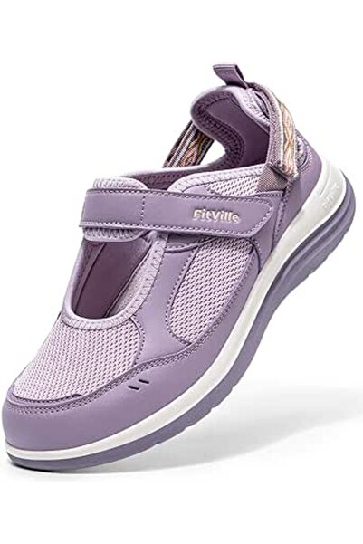 FitVille Shoes for Women Wide Womens Sandals, Walking Shoes with Arch Support...