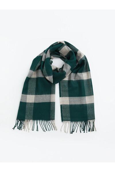 LC Waikiki Plaid Patterned Women's Scarf (W6)
