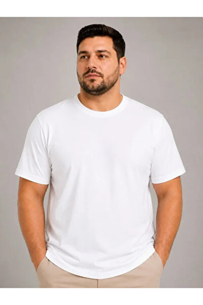UFC 1985 TOP BRAND Men's Oversized Big Size Basic T-Shirt Crew Neck Comfortab...