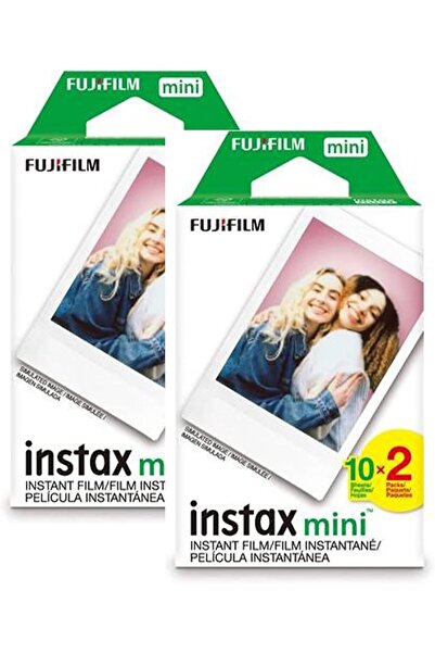 Fujifilm Instax Mini Instant Film, 2 x 10 Shoots X 2Pack (Total 40 Shoots) Va...