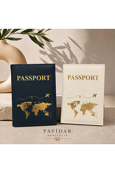 Payidar Hediyelik 2-Piece Leather Passport Cover