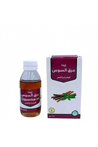 Al Barakah زيت عرق السوس الطبيعي للبشرة والشعر من معاصر البركة (125 مل)
