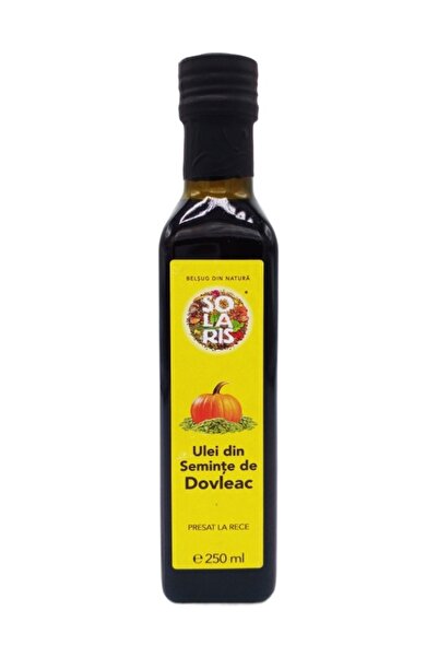 Solaris Plant Ulei seminte dovleac presat rece, calitate superioara, 100% far...