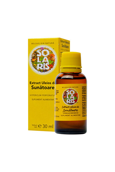 SOLARIS Extract Uleios de Sunatoare 30ml