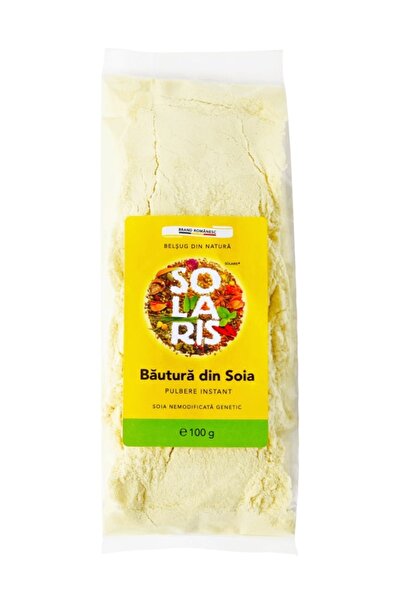 Solaris Plant Lapte praf instant Soia integrala (Non-GMO), 100% fara chimical...