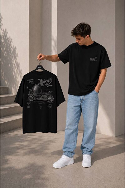 JANTIL MODA ΜΠΛΟΥΖΑΚΙ UNISEX ΜΕ ΣΤΑΜΠΑ ΜΠΡΟΣΤΑ ΚΑΙ ΠΙΣΩ - ΚΟΝΤΟΜΑΝΙΚΟ