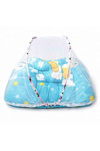 Generic Brand Portable Newborn Baby Bed Crib with Mosquito Net and Pillow