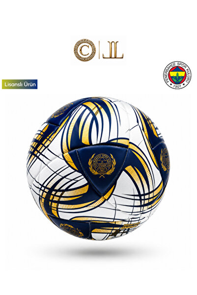 Fenerbahçe LİSANSLI ORJİNAL GOLD WAVE DESEN FUTBOL TOPU NO:5 ÖZEL SERİ