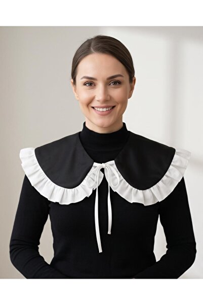 Elit Scarf Elite New Generation Collar Black and White