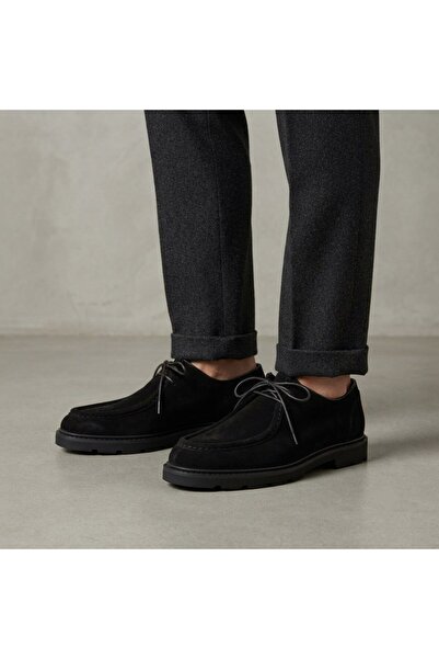 Hayo Men's 100% Suede Lace-Up Genuine Leather Casual Classic Shoes