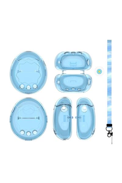 Choice transparent sky blue for Tamagotchi Paradise Transparent PC Case 360 P...