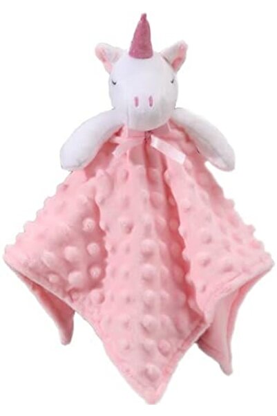 CREVENT 76X102CM Cute Plush Cozy and Warm Fleece Baby Blanket for Girls Infan...